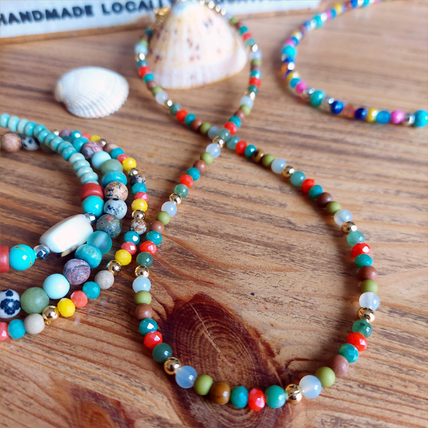 Maude - Handmade Bead Necklace